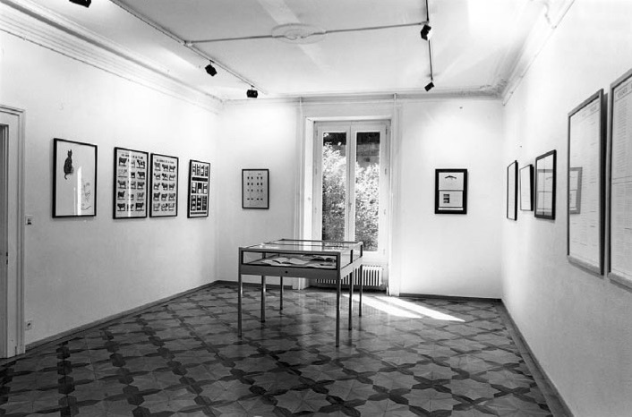 Marcel Broodthaers, view of the exhibition, 1991.