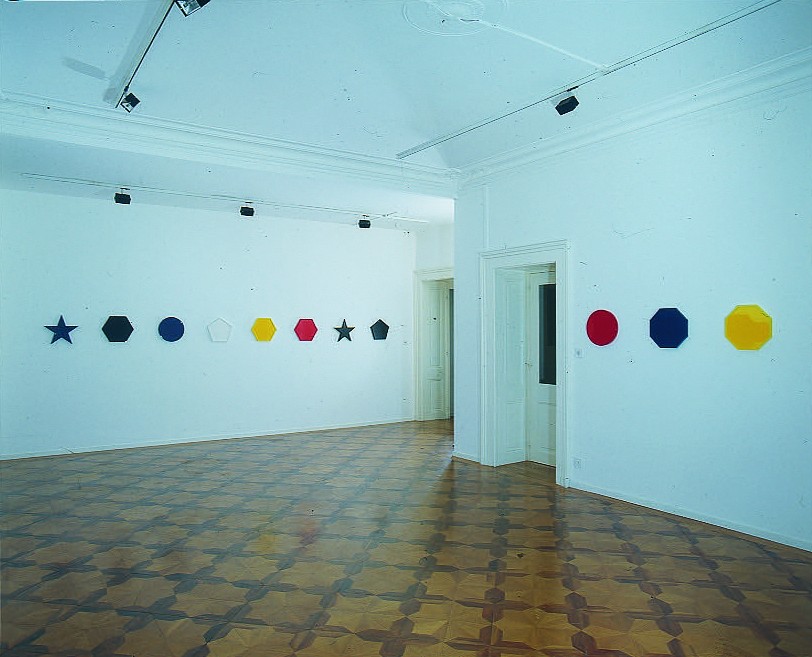 Olivier Mosset, view of the exhibition, 1994