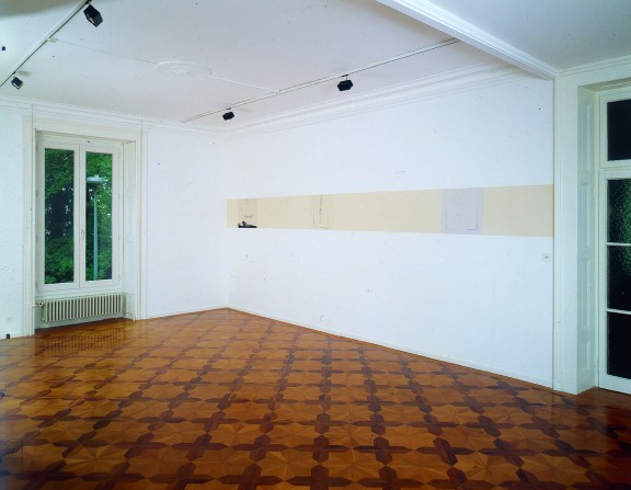 Luc Tuymans, view of the exhibition, 1995
