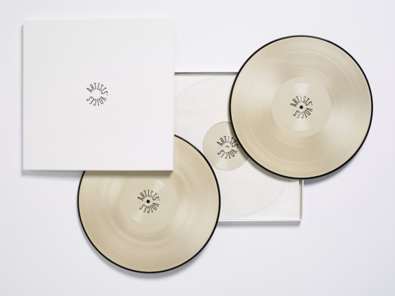 Artists’ Voices, triple vinyle, édition du CEC, 2016. © Sandra Pointet