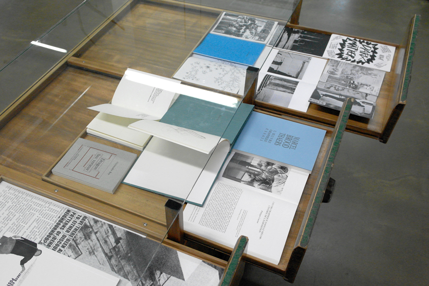 Vue de l'installation, Centre d'édition contemporaine, Genève, 2011