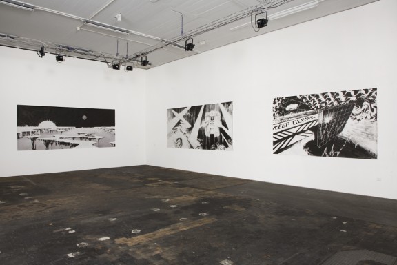 Andreas Dobler, view of the exhibition In Deep Ink, Centre d'édition contemporaine, Genève, 2007. Photo: © Sandra Pointet