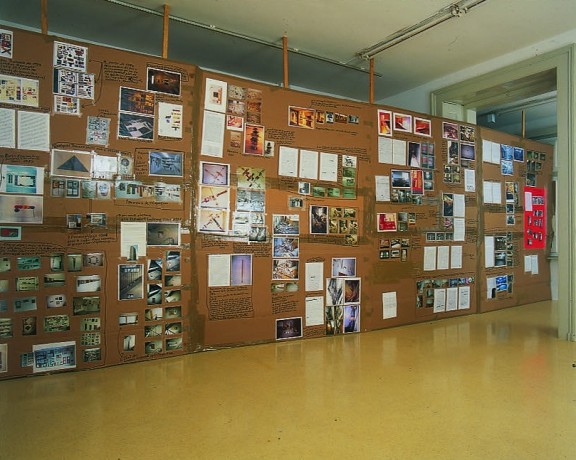 Thomas Hirschhorn, Wall Documentation, 1995