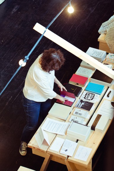 I Never Read, Art Book Fair Basel, 2015. Photo © Max Reitmeier