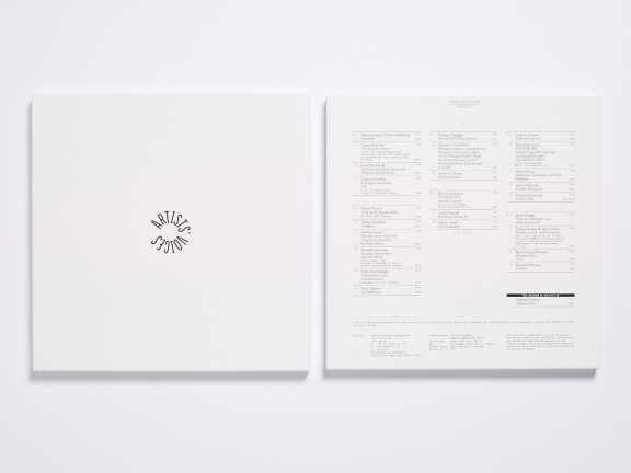 Artists’ Voices, triple LP, edition of the CEC, 2016. © Sandra Pointet