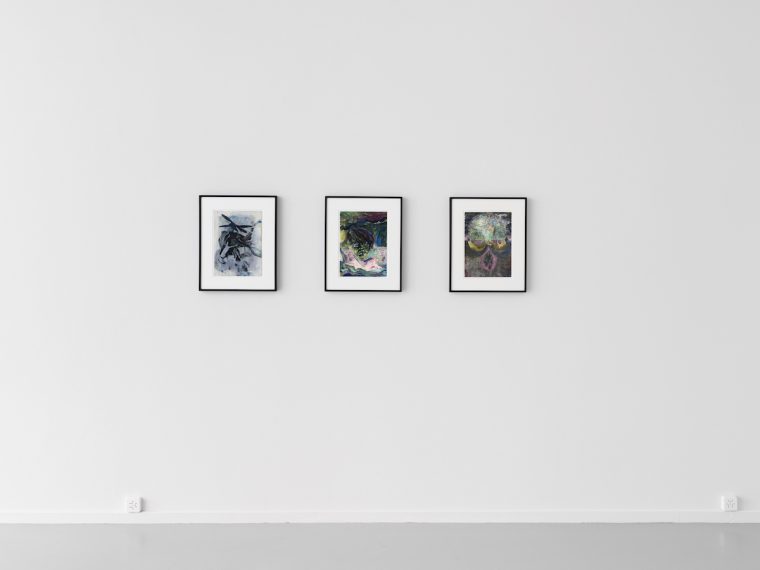 View of the exhibition Entrelacs, Victor Man invites Navid Nuur, 2018, © Sandra Pointet