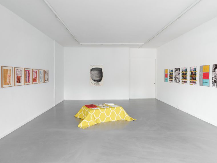 Vue de l'exposition Open accrochage, éditions, CEC, 2019. © Sandra Pointet