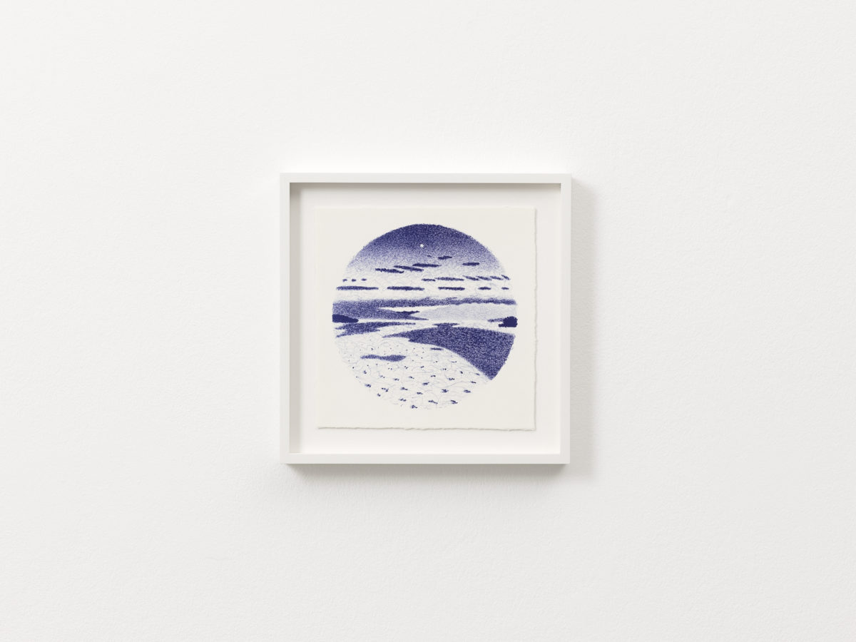 Vue de l’exposition Caroline Bachmann, DIX MATINS, CEC, 2024 © Sandra Pointet