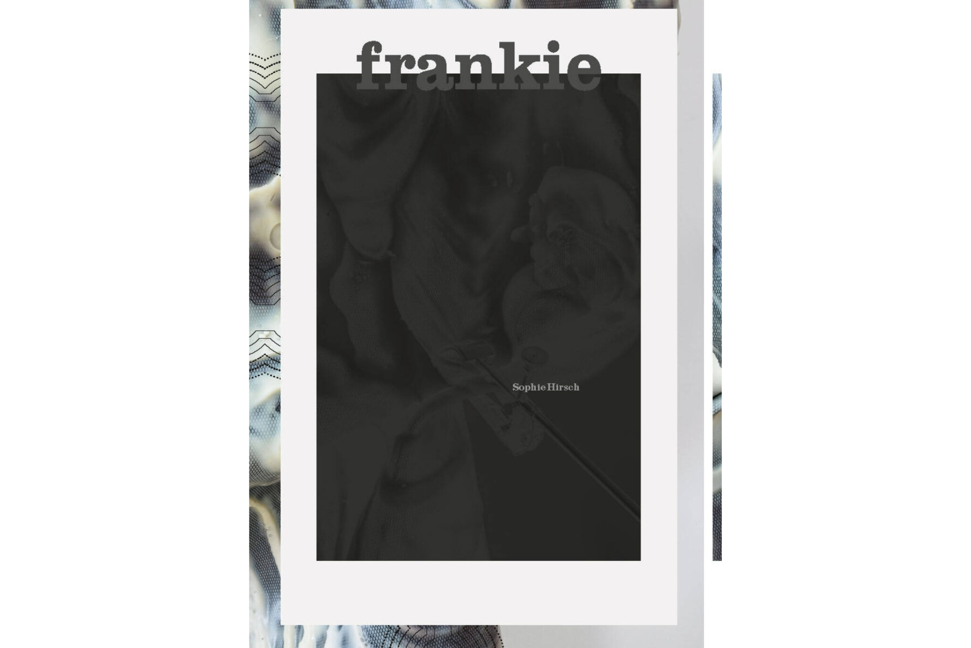 Sophie Hirsch, Frankie, coédition Archivorum×M Verlag für moderne Kunst
