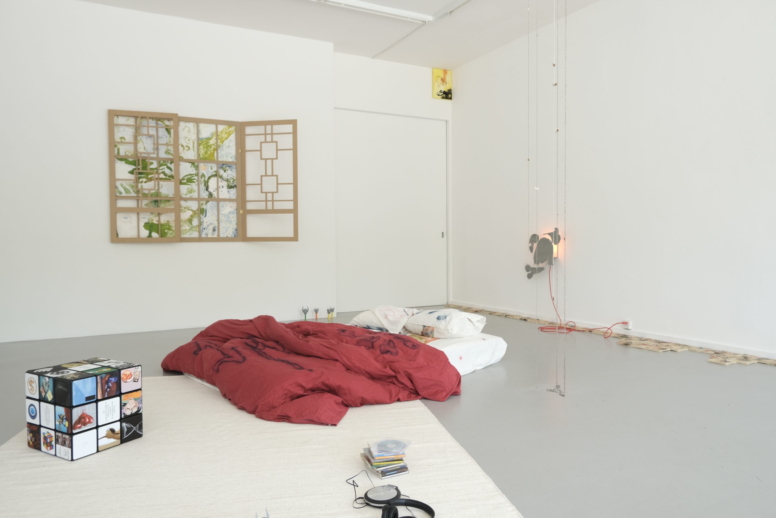Vue de l’exposition FURIOUS THINKING, CEC, 2026. Photo : Heo Rin